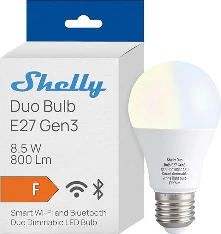 Shelly Duo Bulb E27 Gen3