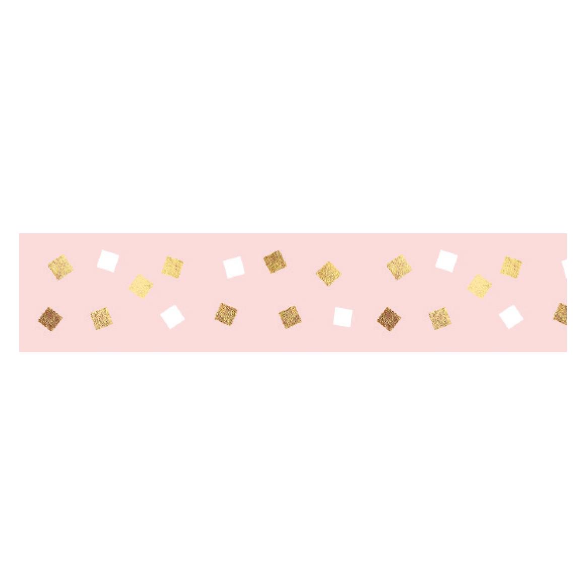 Magni Washi Tape 5 m x 15 mm gold Viereck (32821986)