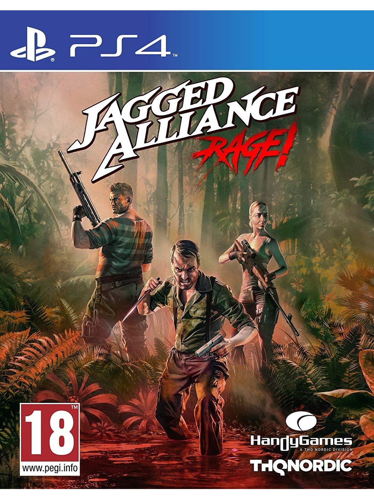 Jagged Alliance: Rage! - Sony PlayStation 4 - Strategie - PEGI 18