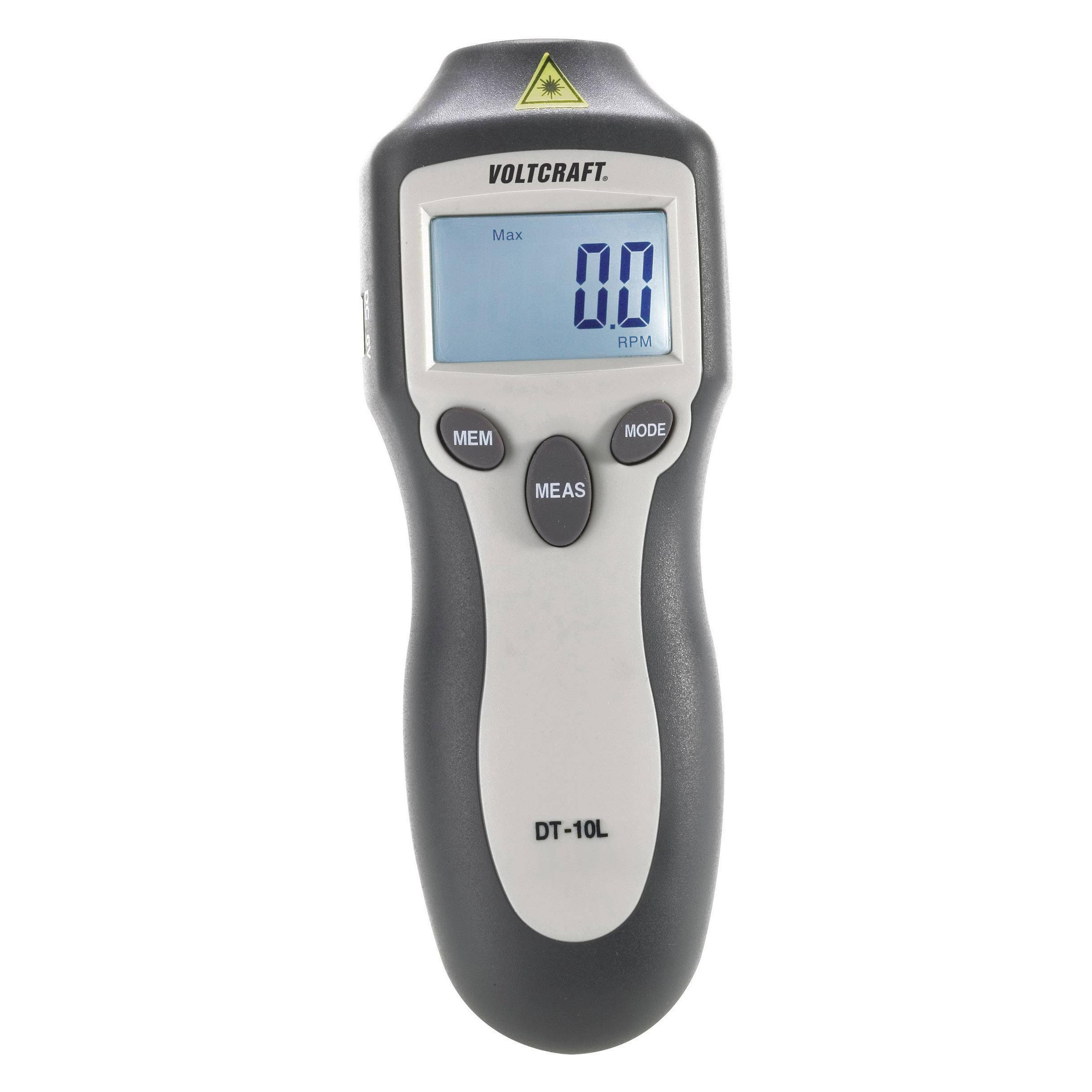 Voltcraft Laser-Drehzahlmesser (DT-10L)