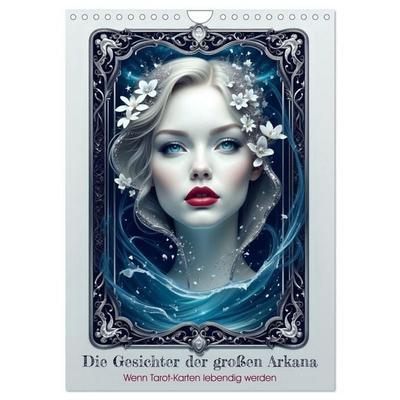 Die Gesichter der großen Arkana (Wandkalender 2027 DIN A4 hoch), CALVENDO Monatskalender