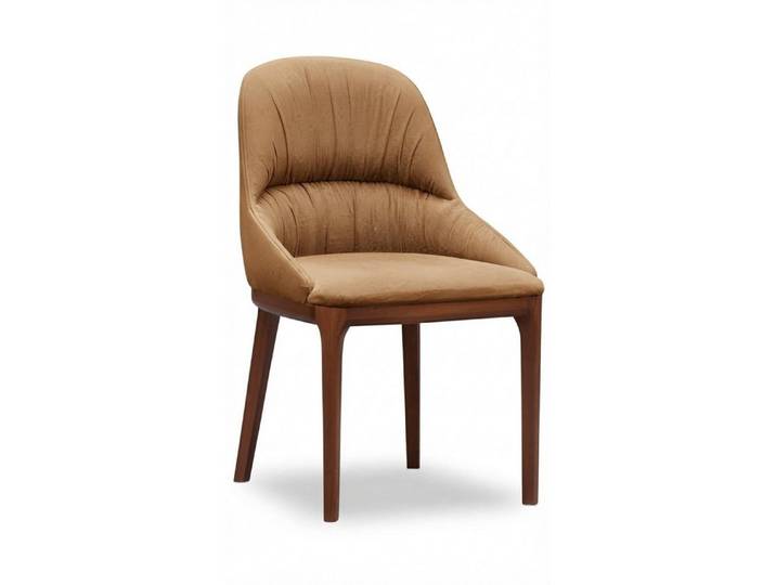 JVmoebel Esszimmerstuhl Eleganter weißer Holzstuhl für modernes Wohnen und Arbeiten, Made in Europe
