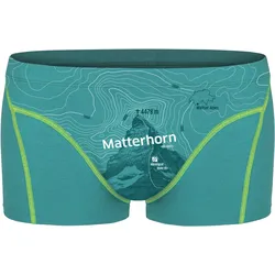 Ein schöner Fleck Erde, Herren, Funktionsunterhose, Matterhorn (M), Türkis