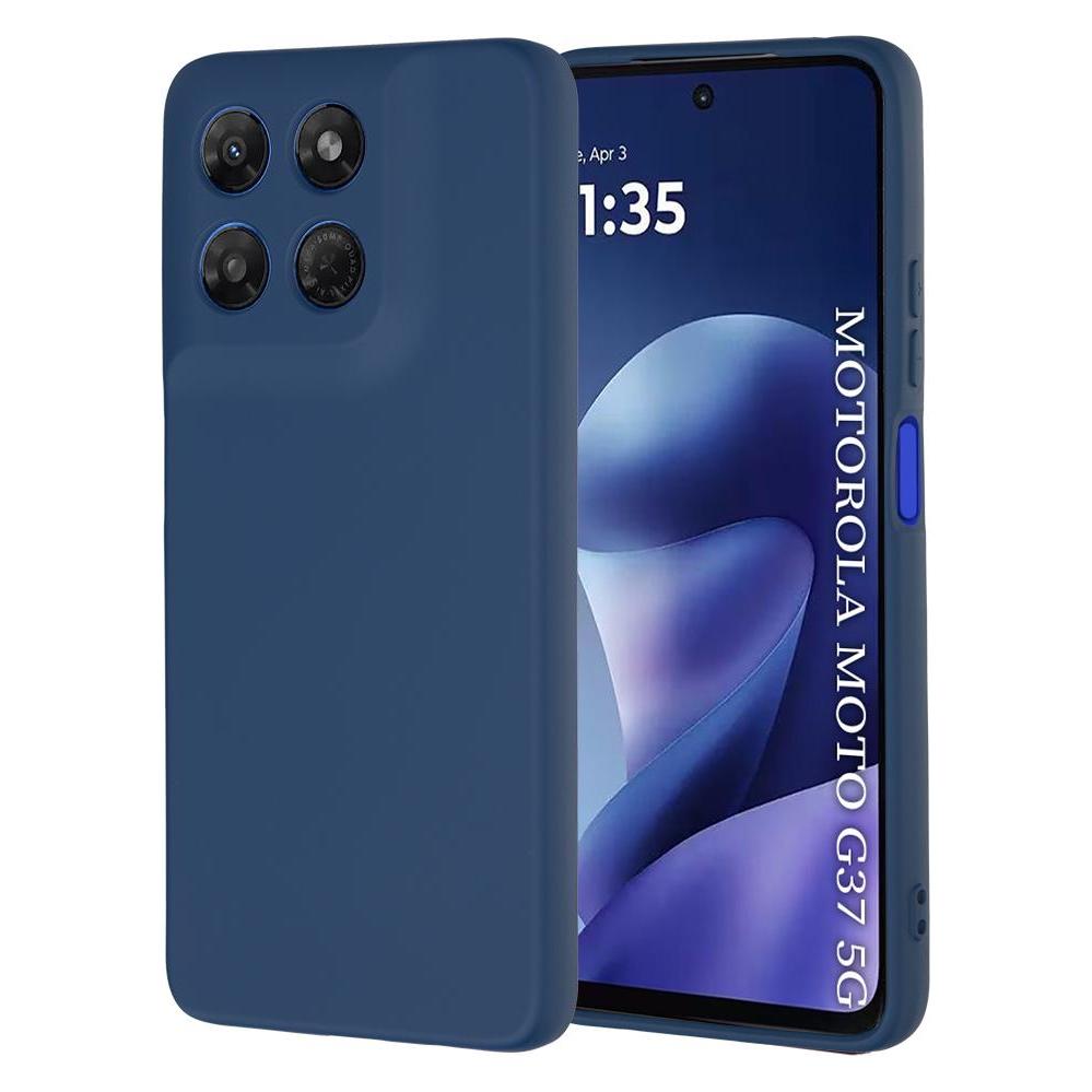 Techsuit - SoftFlex - Motorola Moto G37 / G37 Power / G47 - Navy Blue (Motorola Moto G37 Power) (70708518)