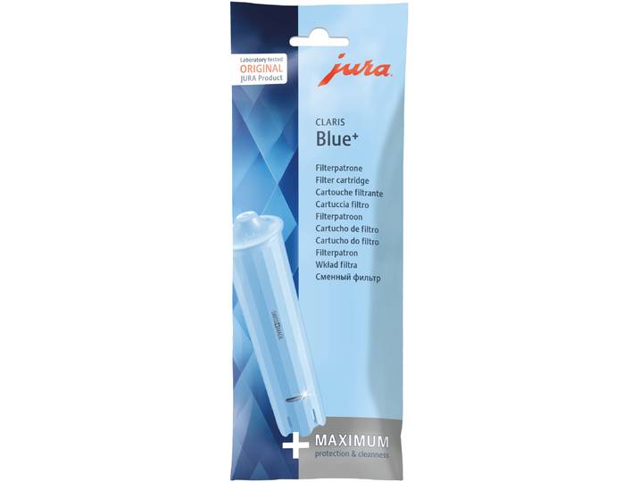JURA Wasserfilter 24228 CLARIS Blue+ , grau, B:3,5cm H:16cm T:3,5cm Ø:3,5cm, Filterkartuschen, Wasserfilter