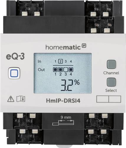 Homematic IP Funk Schaltaktor HmIP-DRSI4