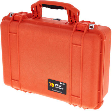 Peli 1500 Foam Orange Orange