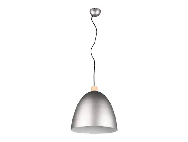 Reality Leuchten Pendelleuchte Jagger R30681067, Metall Nickel matt, exklusiv 1x E27