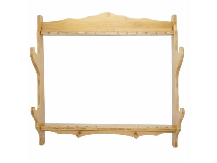 Bambou 2 arc 12 flèche support mural stockage présentoir arc flèche support mural pistolet support épée présentoir