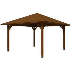 Skan Holz Pavillion Cannes-Größe 2-nussbaum