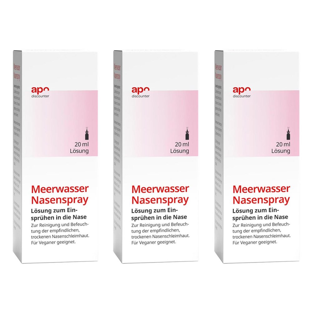 Pharma Aldenhoven GmbH & Co. KG Befeuchtendes Meerwasser Nasenspray von apodiscounter 08102154