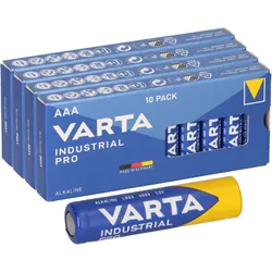 40x VARTA Industrial Pro AAA LR03 1,5V Alkaline – Micro 4003 Mehrfachpack