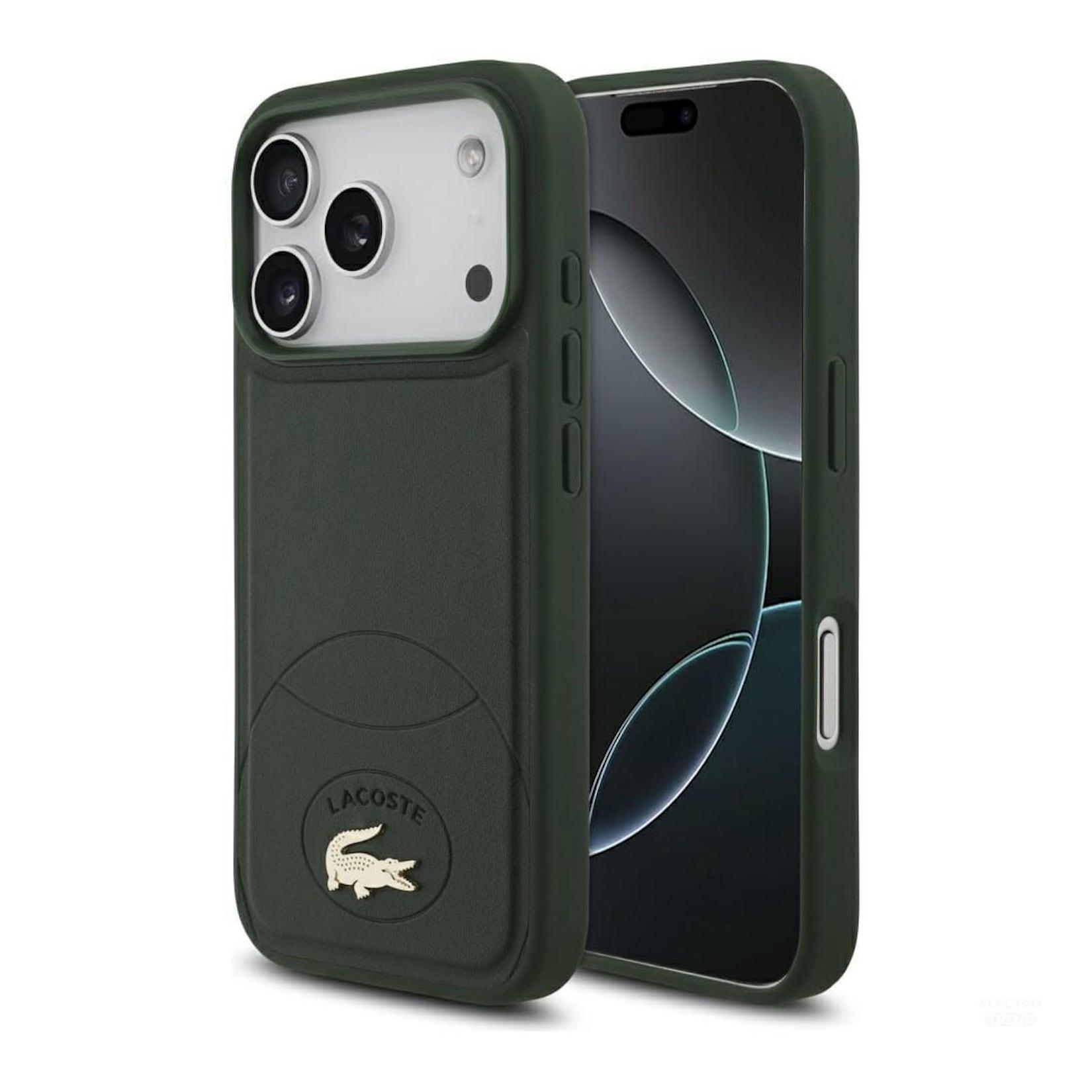 Lacoste Apple iPhone 17 Pro Max Bliss MagSafe Case Hard Cover Schutz Hülle Grün