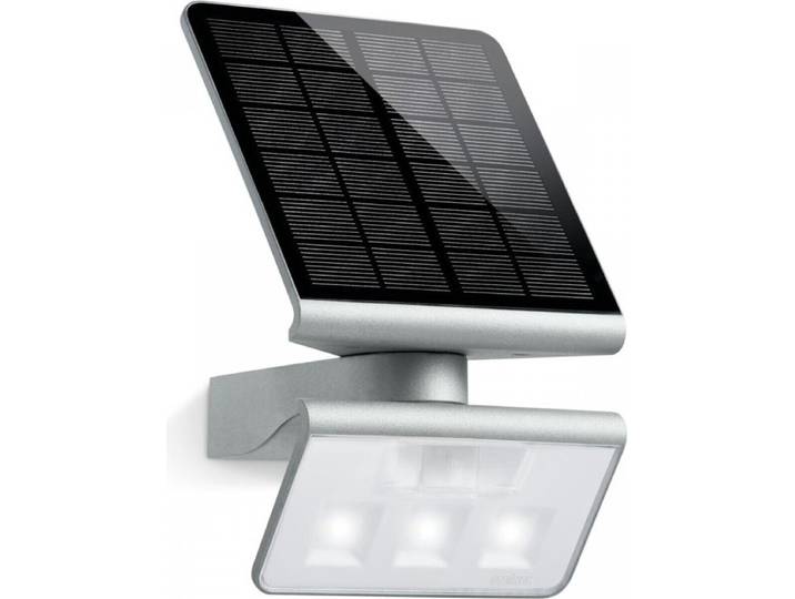 STEINEL XSolar L-S, Wandbeleuchtung für den Außenbereich, Anthrazit, Kunststoff, IP44, Eingang, Fassade, Pfad, II