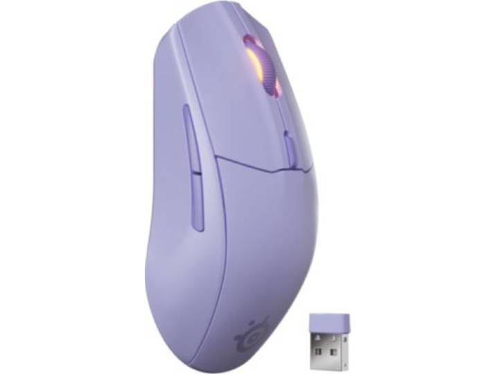Steelseries - Souris Gamer Sans Fil Rival 3 Wl Gen 2 Lavande