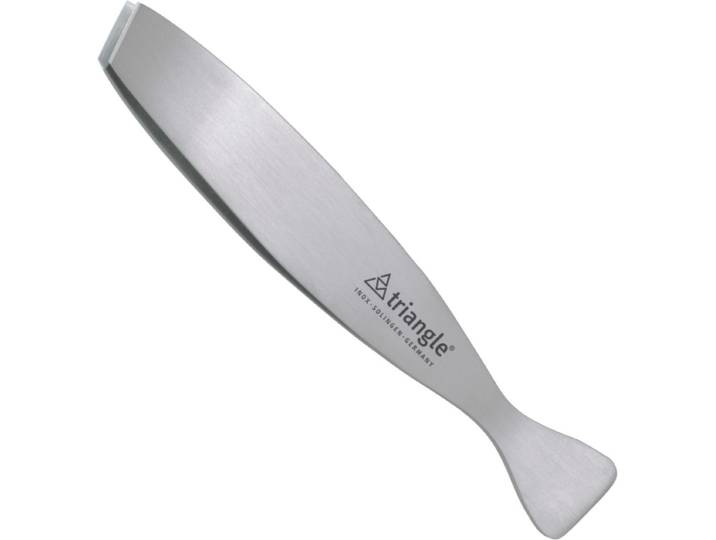 Triangle Professionele Visgratenpincet – Schuin – RVS – 17 cm – Vaatwasserbestendig