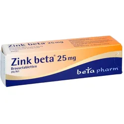 Zink beta 25 mg