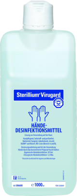 PAUL HARTMANN AG STERILLIUM Virugard Händedesinfektion Lösung 1000 ml 07243059