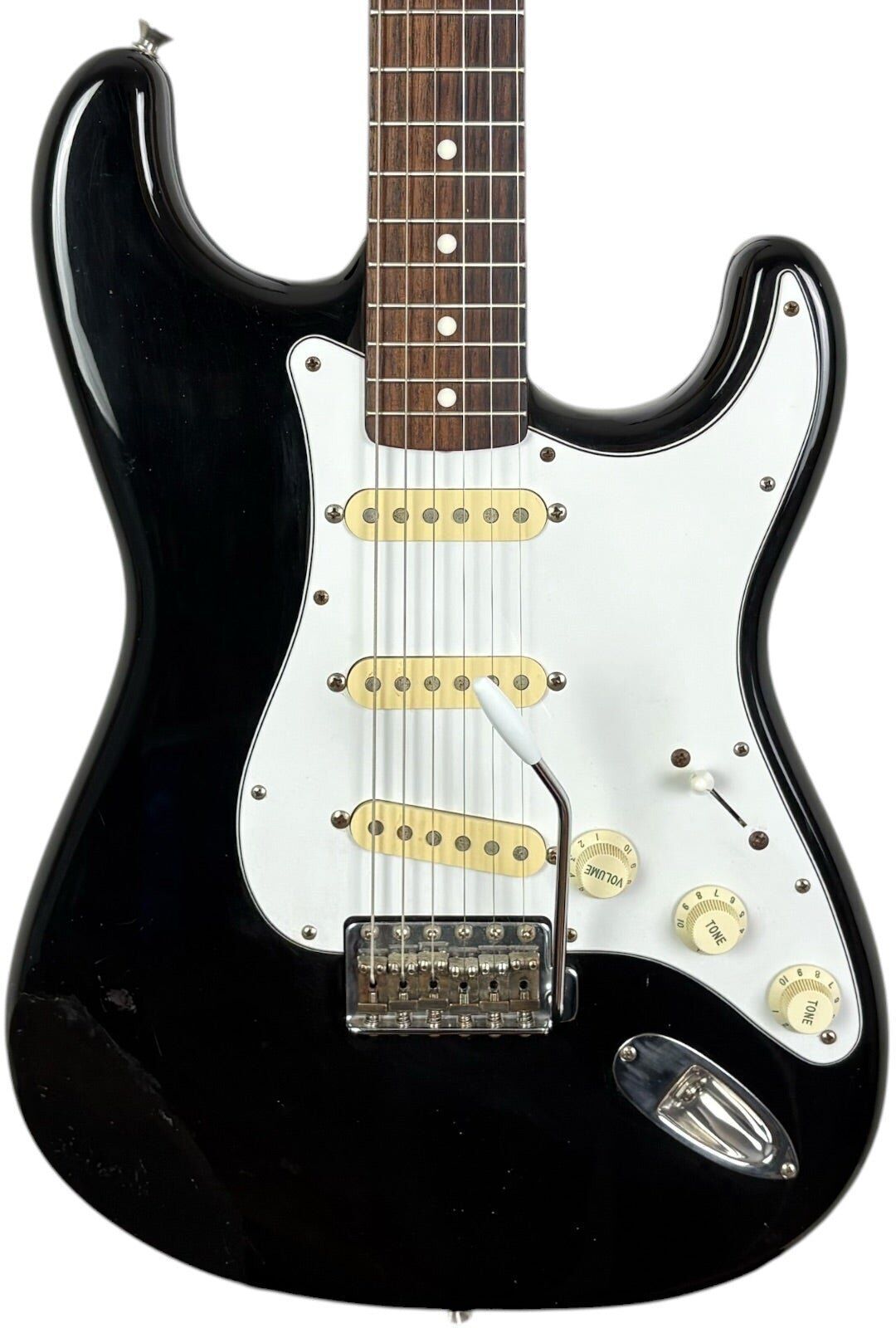 Fender Japan ST-STD Stratocaster 1994-1995   czarny - Refurbished