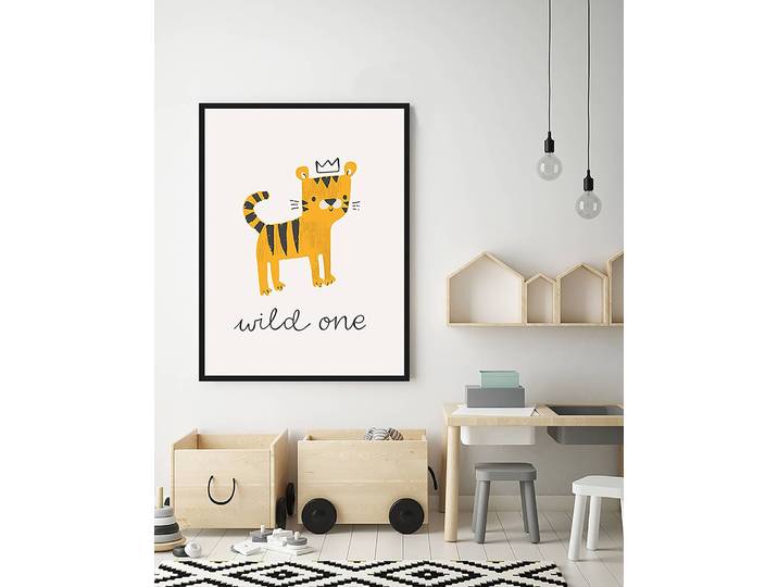 Bild Wild One 63 x 83cm Multicolor