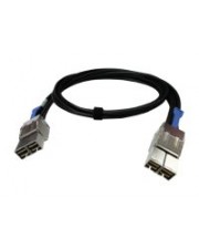 QNAP Externes SAS-Kabel 36 pin 8 x SFF-8644 M zu 8 x M 1 m Schwarz (CAB-PCIE10M-8644-8X)