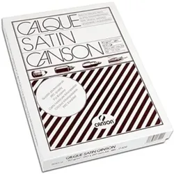Canson, Heft + Block, Zeichenpapier, DIN A4, hochtransparent, 90/95 g/qm (A4)