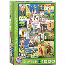 eurographics Puzzle - Golf auf der ganzen Welt - 1000 Teile 300893