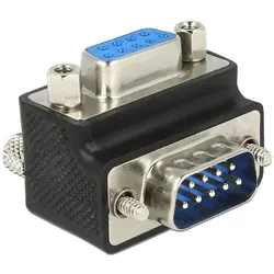 DeLOCK 65595 Kabeladapter Sub-D 9p Schwarz, Blau, Rot, Silber