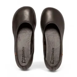El Naturalista für Damen. 2N6941101005_001 Zpatos de Piel N694 Soft Alma schwarz (41), Leder, 3 bis 5 cm, Keine, Lässig