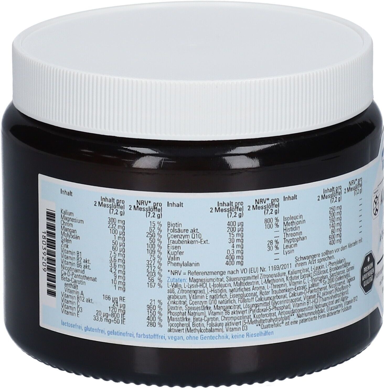 Naturafit All in One Drink A-Z+Aminosäuren Pulver 280 g