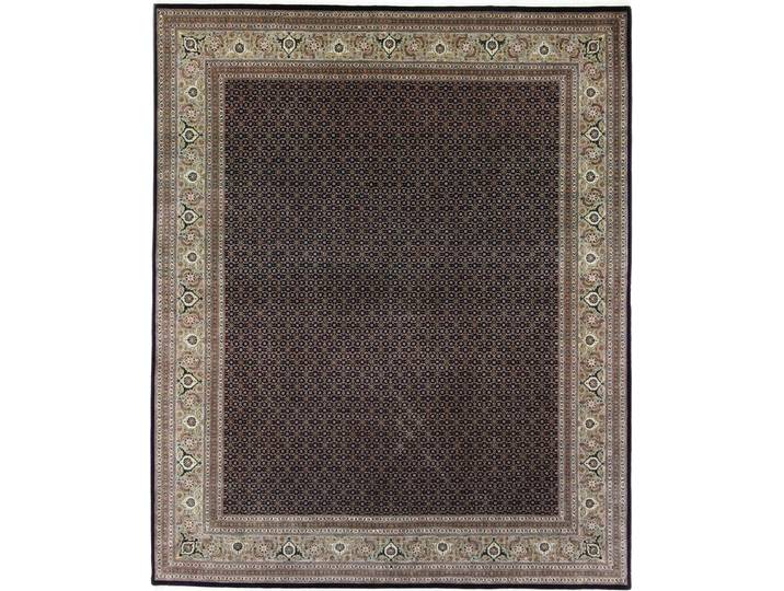 Indo Täbriz fein Teppich 201x244 Handgeknüpft Orientteppich Wolle mit Seide