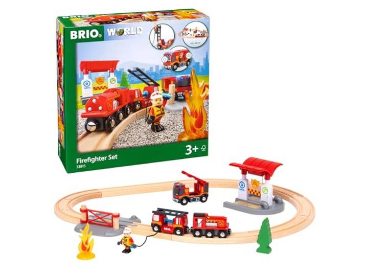 BRIO Treinset bij de brandweer - 33815