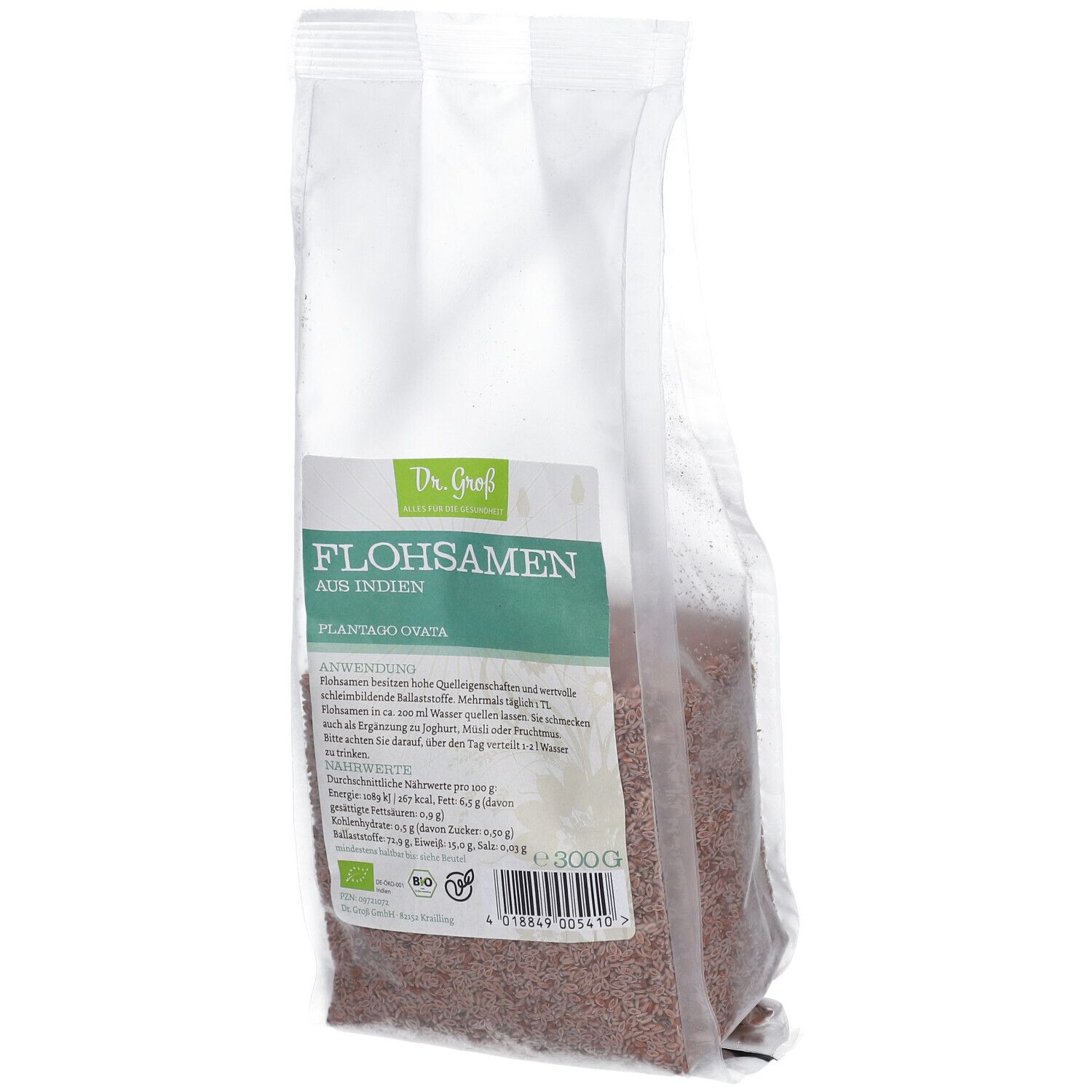 Flohsamen BIO 300 g Samen