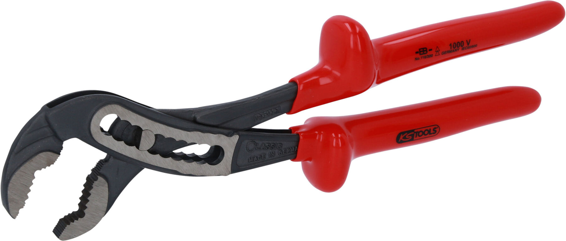 KS Tools CLASSIC 1000V Wasserpumpenzange, 300mm (117.1274)