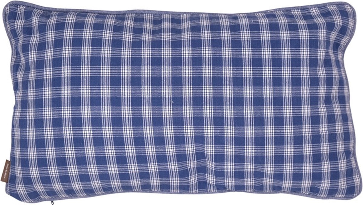 Linen & More Kussen Levy Check Linen B/D: 30 x 50 cm