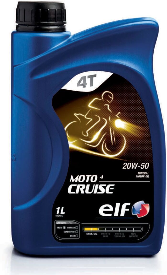 Motoröl 4T ELF MOTO 4 CRUISE 20W50 1L