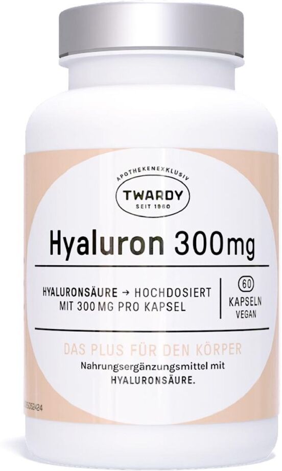 Twardy Hyaluronsäure 300 mg Kapseln vegan 60stk