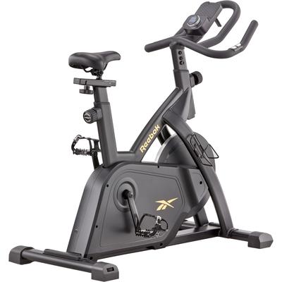 Speedbike REEBOK "FR30 Speedbike", schwarz, HeimtrainerB:58cm H:118cm L:113cm, 135 kg max. Benutzergewicht, Fahrrad, 32 Widerstandsstufen, B:58cm H:118cm L:113cm