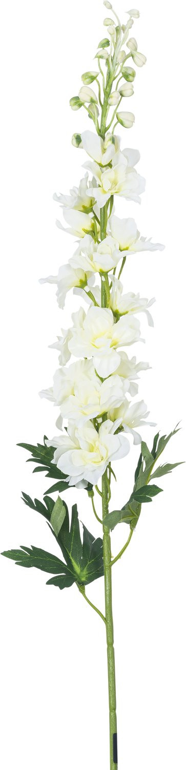 Easyplants Kunstbloem Delphinium 79 cm wit zijde