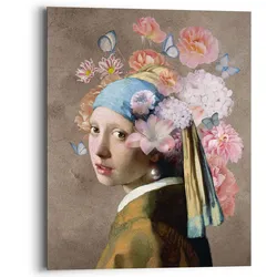 Bild COLOURED PEARL GIRL (LBH 40x2x50 cm) - LBH 40x2x50 cm