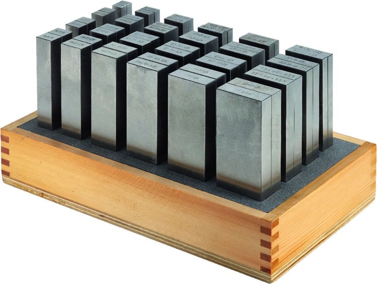 AMF Parallelunterlagen-Satz Nr.6348P 24Paar L.125mm Präzision (371070)