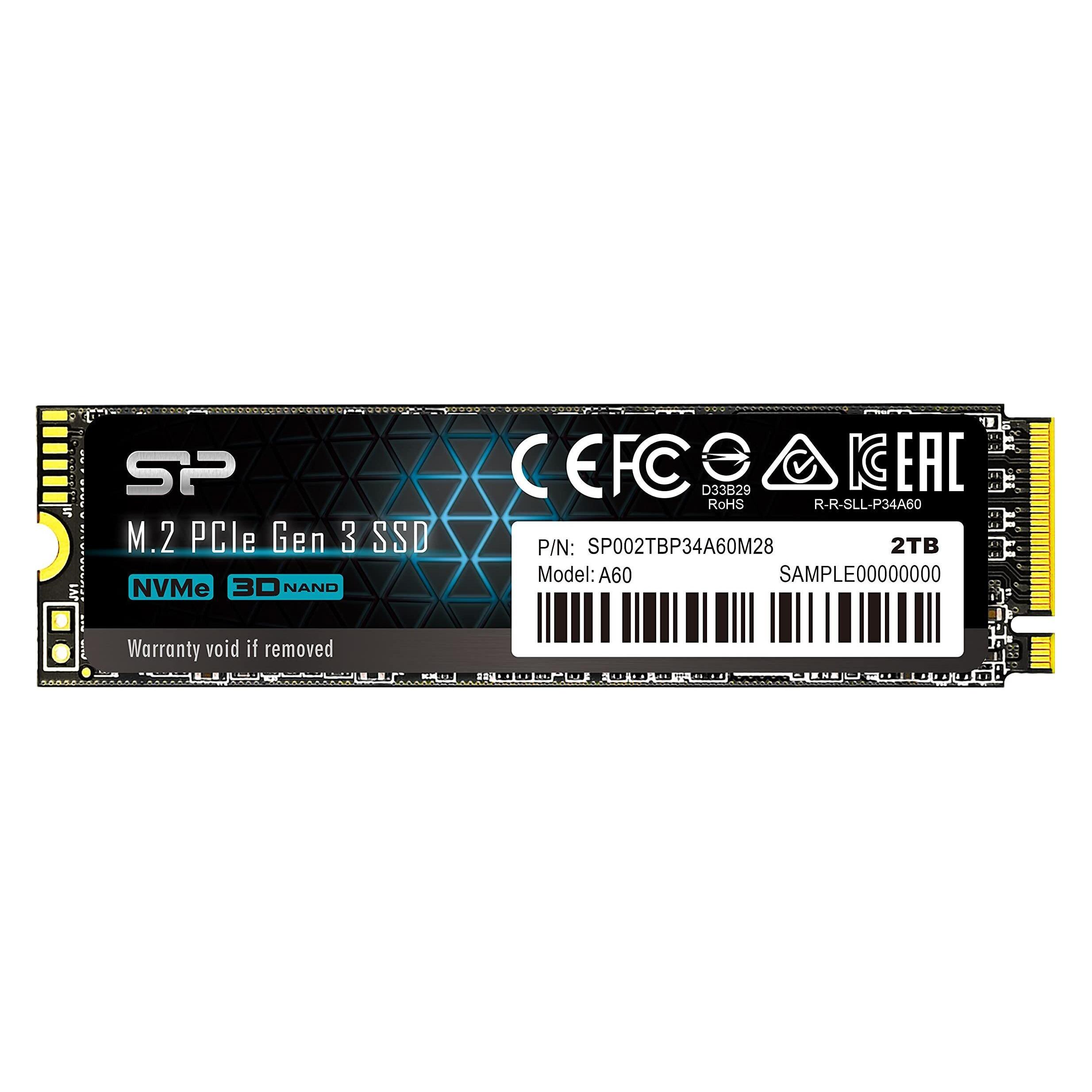 Silicon Power P34A60 (2000 GB, M.2 2280) (SP002TBP34A60M28)