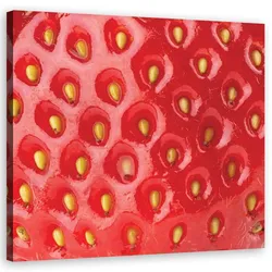 WANDBILD erdbeere obst