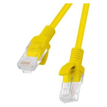 Lanberg PCU5-10CC-1500-Y networking cable Yellow Cat5e U/UTP (UTP) (U/UTP, CAT5e, 15 m) (PCU5-10CC-1500-Y)