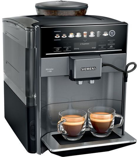 Siemens EQ6 S100 TE651209GB Bean to Cup Coffee Machine Titanium