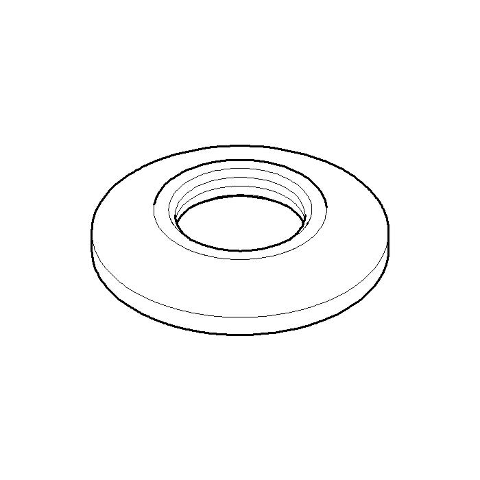 Dornbracht Rosette G 3/4 092701001-00 chrom