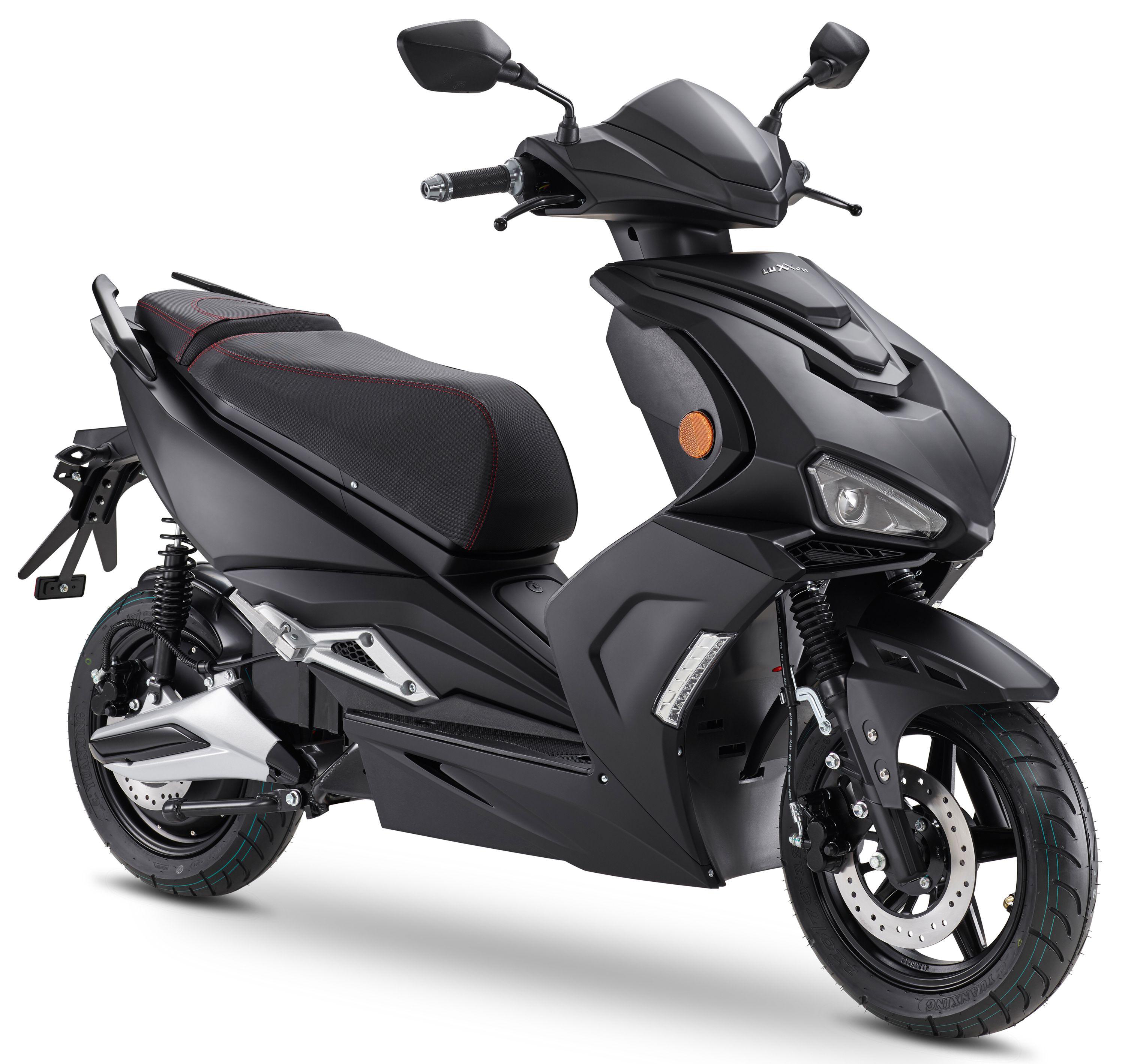E-Motorroller LuXXon F18e - E-Roller 3000 W, 45 km/h, Elektroroller mit Straßenzulassung, LED-Paket