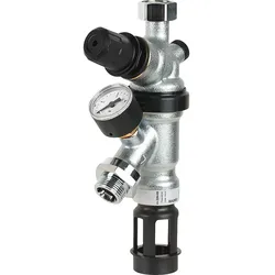 Auslaufventil-Systemtrenner Resideo BA295D/LWDC, DN20(3/4''), bleifrei, verchromt