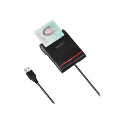 LogiLink - SmartCard-Leser - USB 2.0 - Schwarz CR0047