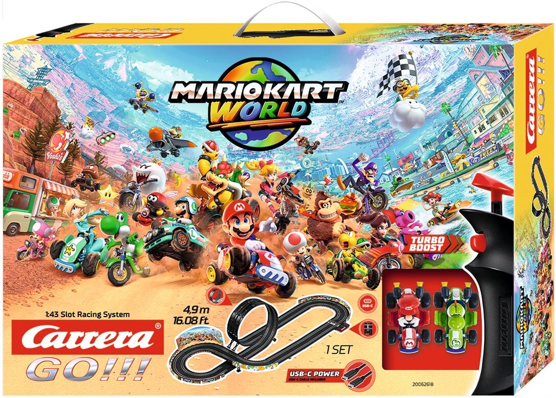 Carrera Circuito Mario Kart™ World GO.
